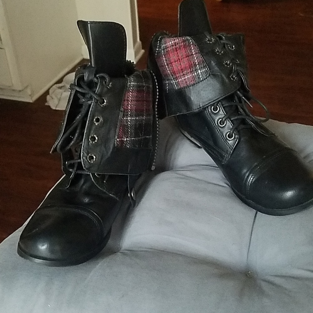 Black booties
